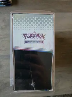 Pokemon Prismatic Evolutions ETB W/ Case Elite Trainer Box Sealed--Small Tear - Image 3