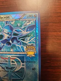 Pokemon TCG Glaceon 23/116 City Championship Promo Plasma Freeze Crosshatch Holo - Image 3