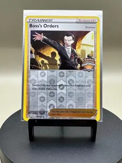 Boss's Orders Staff Regional Championship Promo Card RCL 154/192 Pokemon TCG - Image 1