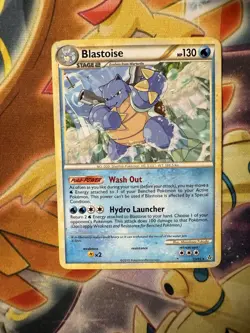 Blastoise 13/95 Regular Non Holo Rare - HGSS Unleashed - Pokemon TCG - HP - Image 1
