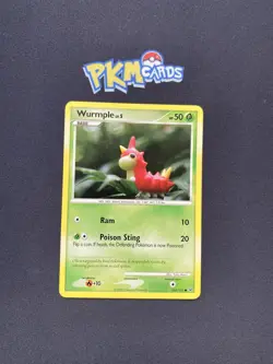 Pokemon TCG Wurmple Platinum Base Set 103/127 Regular MP. - Image 1