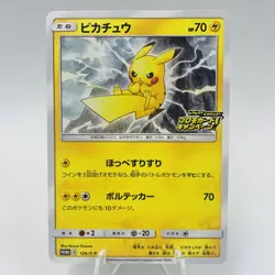 Pokemon Cards Pikachu 126/S-P Pika Pika Promo Card Campaign EX+ Japanese i273 - Image 1