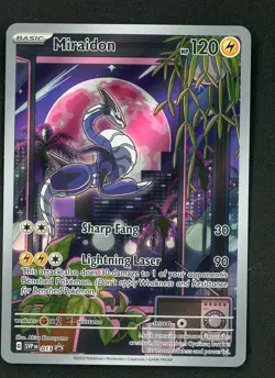 Pokemon Miraidon Promo SV: Scarlet & Violet Promo Cards 013 NM - Image 1