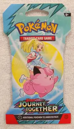 POKEMON Scarlet Violet Journey Together Sleeved Booster Pack * NEW * FREE SHIP - Image 1