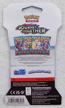 POKEMON Scarlet Violet Journey Together Sleeved Booster Pack * NEW * FREE SHIP - Image 2