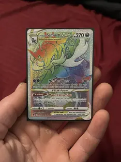 Hisuian Samurott VSTAR (Secret) 197/189 Secret Rare Holo NM Pokemon SWSH10: Astr - Image 1