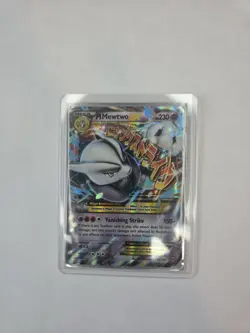 Pokemon Mega-Mewtwo-EX Holo Ultra Rare TCG Card 63/162 - Image 2