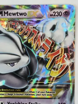 Pokemon Mega-Mewtwo-EX Holo Ultra Rare TCG Card 63/162 - Image 4
