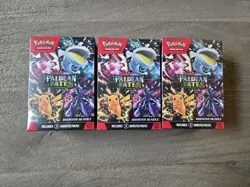 Pokemon TCG Scarlet & Violet Paldean Fates Booster Bundle Lot of 3 New / Sealed - Image 1