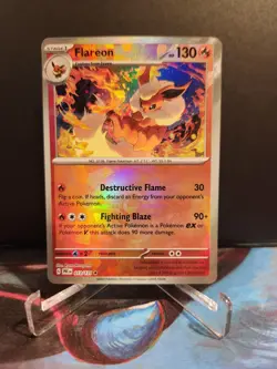Pokemon TCG - Flareon (Poke Ball Pattern) - SV: Prismatic Evolutions (PRE) - Image 1