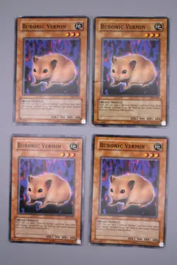 Yu-Gi-Oh! Bubonic Vermin PSV-057 x4 - Image 1