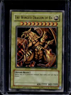 2003 Yu-Gi-Oh! Duel Monsters International Promo The Winged Dragon of Ra GBI-003 - Image 1