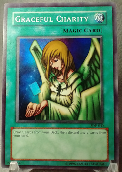 JP) Yugioh - Konami - Yu-Gi-Uh! - Graceful Charity - SDP-040 - Trading Card #N2D - Image 1
