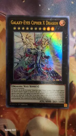 Galaxy-Eyes Cipher X Dragon GFTP-EN011 Ultra Rare 1st Edition Yugioh NM - Image 2