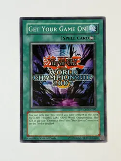 Yugioh Get Your Game On! WCPS-EN700 World Championship Promo 2007 LP - Image 1