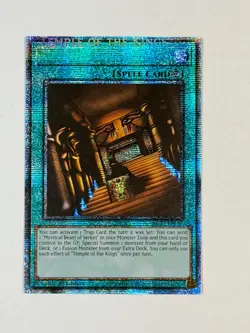 Yugioh ERROR Name Shift Temple of the Kings MP25-EN017 Starlight Rare NM - Image 1