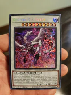 Yugioh Bystial Dis Pater 1st Edition Prismatic Secret Rare MP24-EN084 NM - Image 1
