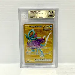 Walking Wake EX 215/162 Temporal Forces - Graded Pokemon Card - BGS 9.5 (PSA 10) - Image 1
