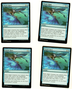 Set Of 4 Siren’s Ruse Ixalan 80/279 Common Magic the Gathering MTG Card - Image 3