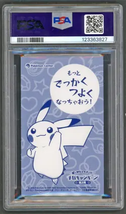 Pokemon Cards - PSA 8 Pikachu Mega Lizardon X Poncho Charizard BC Business Card - Image 2