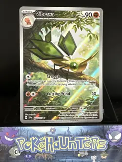 Pokemon Card Vibrava 206/191 Illustration Rare Surging Sparks NM - Image 1