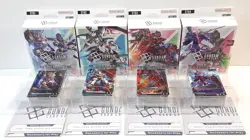 GUNDAM CARD CAME STARTER DECK ST01 + ST02 + ST03 + ST04 ENGLISH no Bonus Pack - Image 1