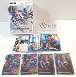 GUNDAM CARD CAME STARTER DECK ST01 + ST02 + ST03 + ST04 ENGLISH no Bonus Pack - Image 2
