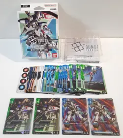 GUNDAM CARD CAME STARTER DECK ST01 + ST02 + ST03 + ST04 ENGLISH no Bonus Pack - Image 3