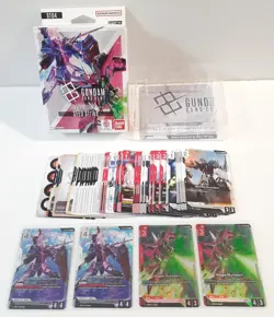 GUNDAM CARD CAME STARTER DECK ST01 + ST02 + ST03 + ST04 ENGLISH no Bonus Pack - Image 5