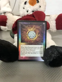 Mtg - Mox Diamond - Stronghold - FOIL - Legacy - Restricted - WATCH ITEM VIDEO! - Image 3