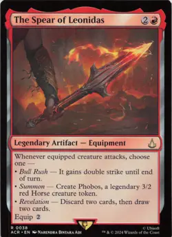 The Spear of Leonidas R Universes Beyond: Assassin's Creed 38 - LP MTG - Image 1