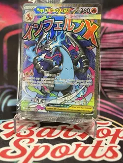 Mega Charizard Ex Promo 023 Pokemon Card Mega Evolution Sealed English 2 promos - Image 1