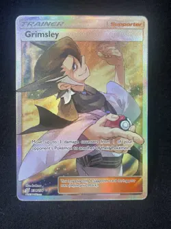 Pokemon - Grimsley 234/236 - SM Unified Minds - Full Art - Ultra Rare - NM - Image 1