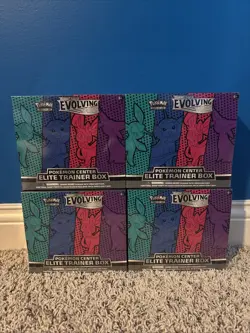 Pokemon Evolving Skies Elite Trainer Box | Bundle Of 4 |READ DESCRIPTION - Image 1