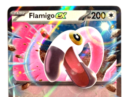 Pokemon Flamigo ex Double Rare + FREE extra Rare card! - Image 2