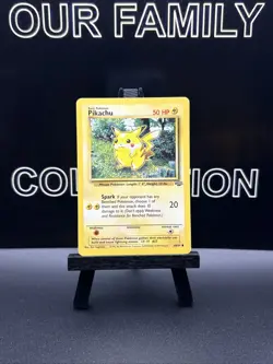 1999 Pokemon TCG Jungle Pikachu - 60/64 - Regular WOTC LP - Image 1