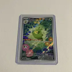 2025 Near Mint Pokemon Swadloon IR 088/086 Sv: White Flare NM Illustration Rare - Image 1