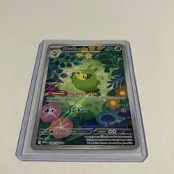 2025 Near Mint Pokemon Swadloon IR 088/086 Sv: White Flare NM Illustration Rare - Image 2