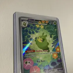 2025 Near Mint Pokemon Swadloon IR 088/086 Sv: White Flare NM Illustration Rare - Image 3