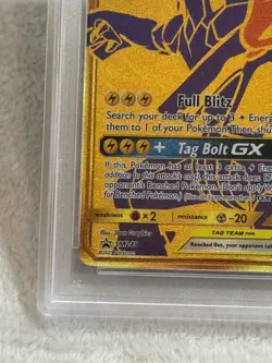 Pokemon Pikachu & Zekrom GX Premium Coll. Full Art Promo SM248 PSA 10 Gem Mint - Image 3
