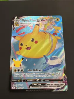 Flying Pikachu Vmax 007/025 Pokemon World Championships Celebrations Variant E - Image 2