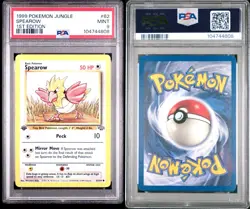 Spearow - 1st Edition - 62/64 Jungle - WOTC Unlimited - Pokemon TCG - PSA 9 MINT - Image 3
