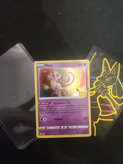 Pokemon Mew Holo Rare TCG Celebrations 25th Anniversary Card 2021 NM Condition - Image 1