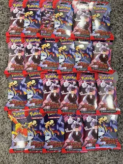 24x Pokemon TCG Scarlet and Violet Destined Rivals Sealed Booster Packs - Image 2