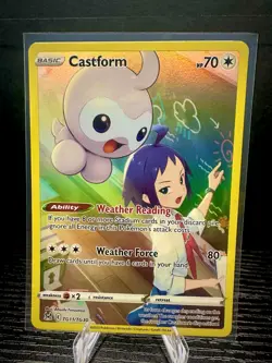 Castform TG11/TG30 SWSH11: Lost Origin Trainer Gallery Ultra Rare Pokemon TCG NM - Image 1