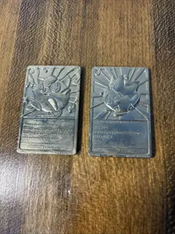 1999 Pokemon 23K Gold Plated Burger King Promotion Set Togepi and Jigglypuff - Image 2