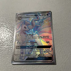 Alolan Ninetales GX - SV53/SV94 - Pokemon Hidden Fates Sun & Moon Shiny Card NM - Image 1