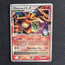 Charizard G Lv. X Black Star Promo MP Holo DP45 2009 Pokemon TCG Card - Image 1