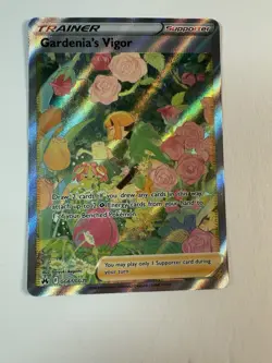 Gardenia's Vigor GG61/GG70 Pokemon TCG Crown Zenith: Galarian Gallery Holo - Image 1