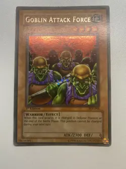 Yugioh Goblin Attack Force 1st Edition Ultra Rare PSV-094 HP - Image 1